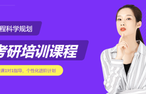 封闭式考研培训机构应运而生，课程大纲介绍